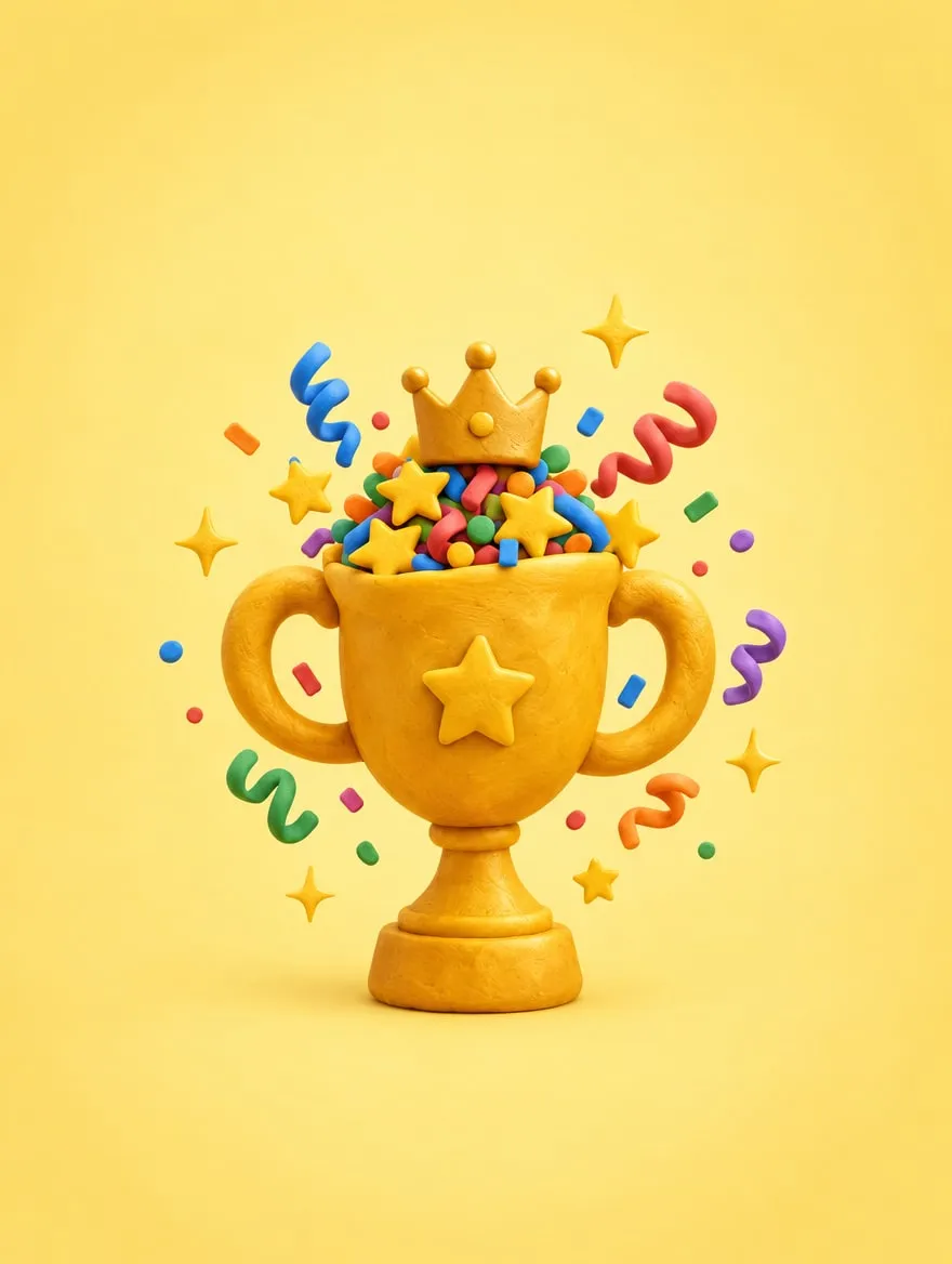 Ilustrasi kartu Juara